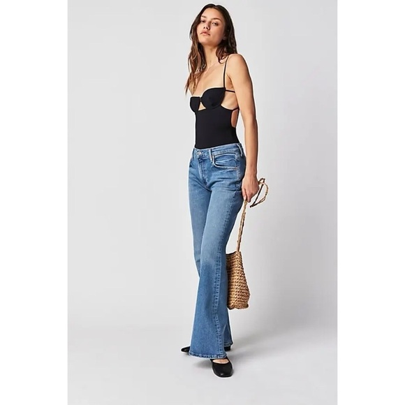 Citizens Of Humanity Denim - Citizens of Humanity Isola Flare Jeans Blue